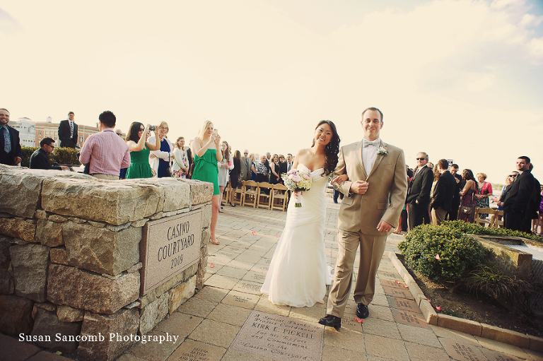 The Towers, Narragansett, RI wedding