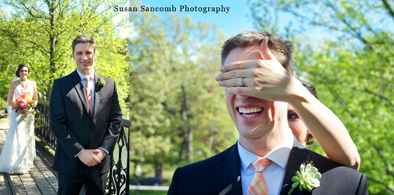 Susan Sancomb Photography, Roger Williams Botanical Center wedding