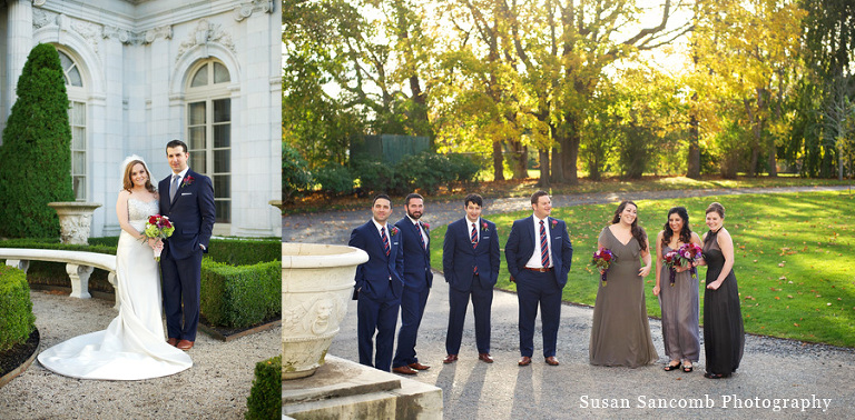 Susan Sancomb Photography, Rosecliff Mansion wedding, Newport, RI